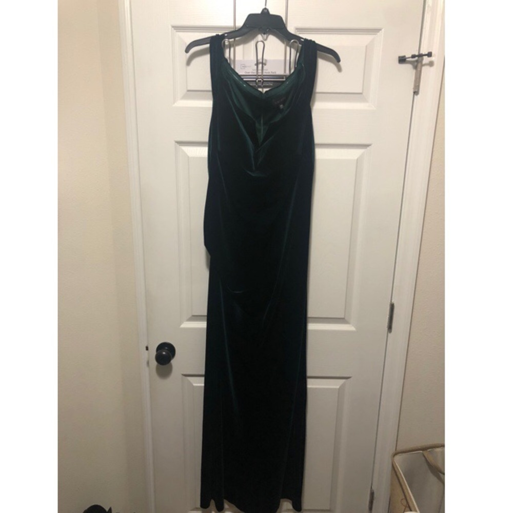 Xscape Hunter Green Dress